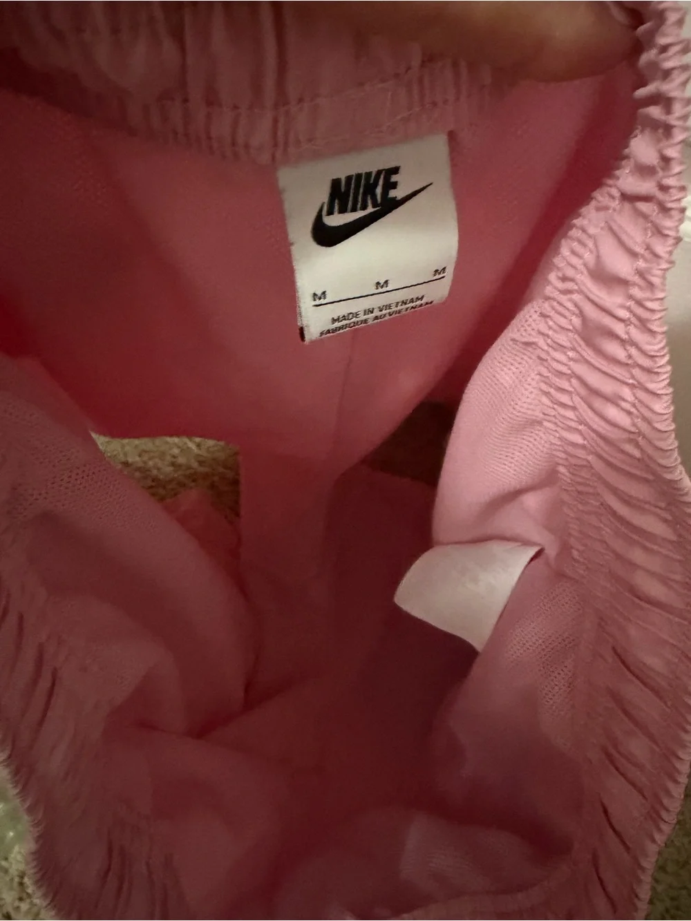 Pink Boys Nike Swim Trunks Size M